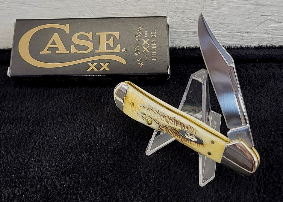 Case XX 6.5 Bonestag Mini Copperlock Pocket Knife USA 65327