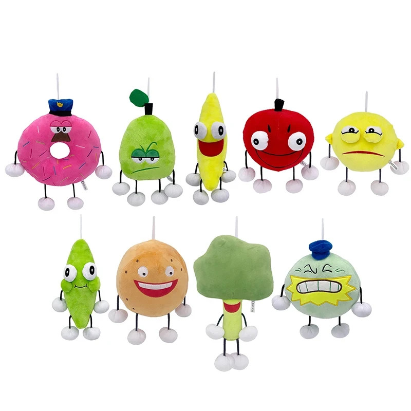 Shovelware Brain Game Plush Toys Roblox Dancing Banana Pear Donut Stuffed Doll G