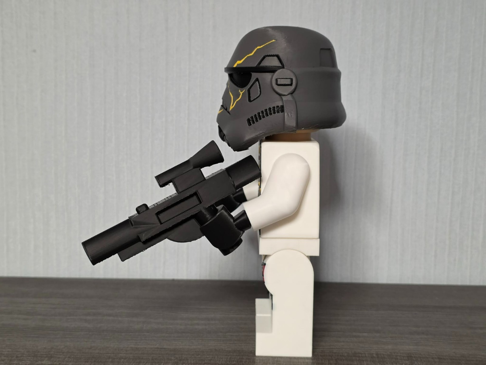 3D Printed - 9in - Star Wars LEGO INSPIRED Night Trooper