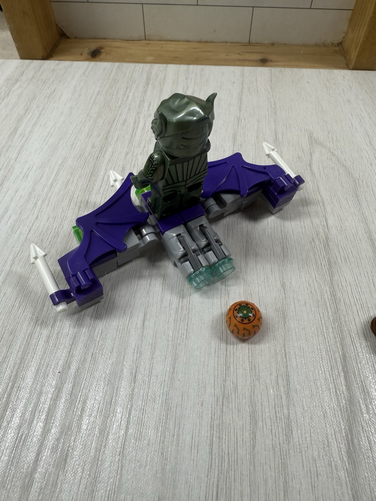 Green Goblin With Shooting Glider Custom Minifigure
