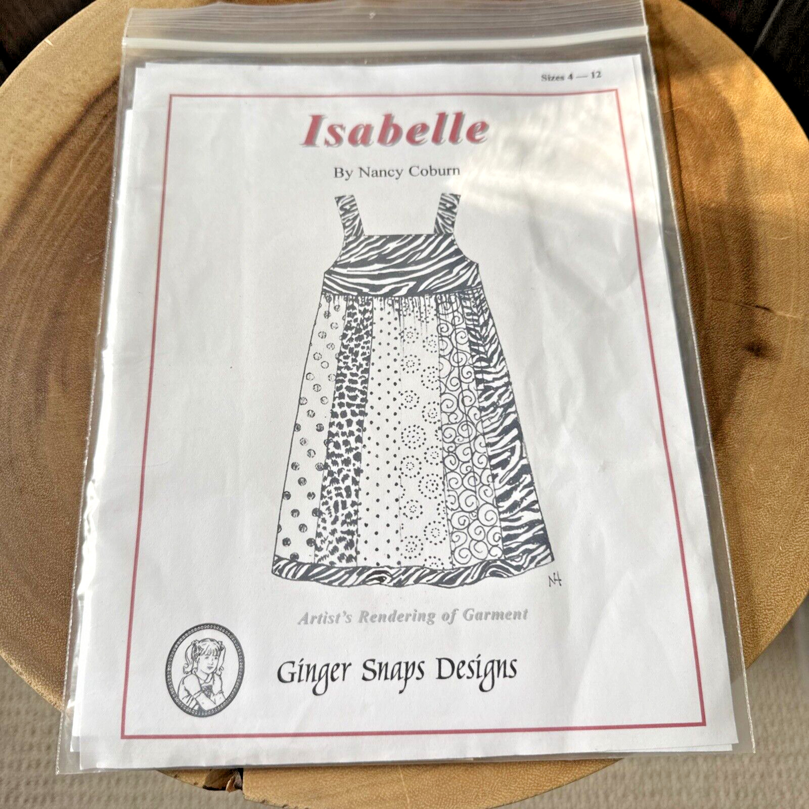 NICE! Isabelle Sundress Pattern - Szs 4-12 - Nancy Coburn - NEW