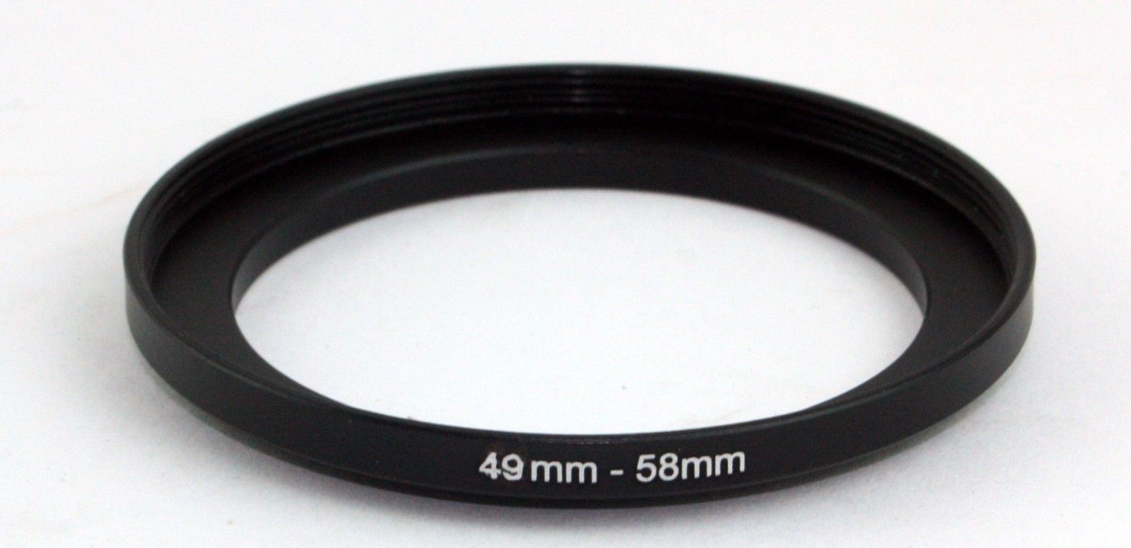 Step-Up Ring - 49mm to 58mm - For Filters Lens Hoods & More - 49-58mm
