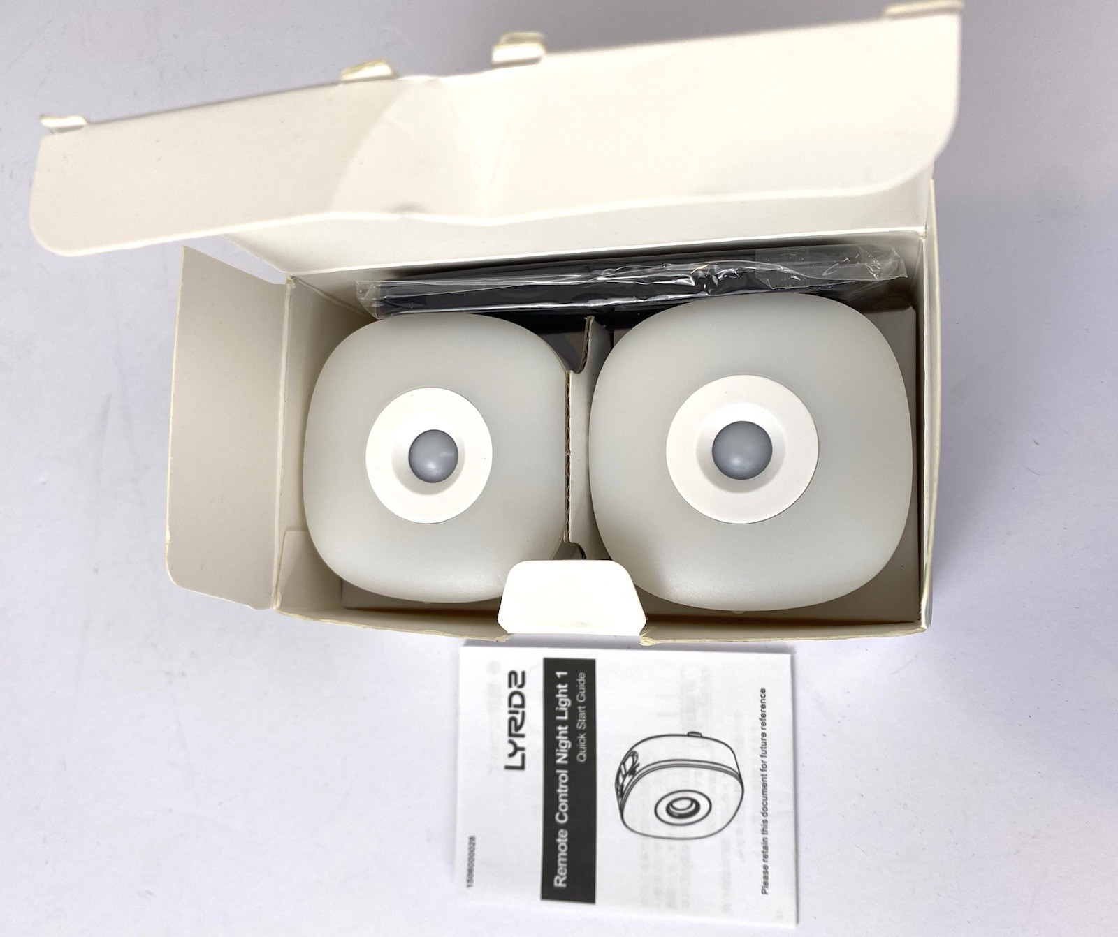 LYRIDE Remote Control Night Lights 2 Pack New In Box