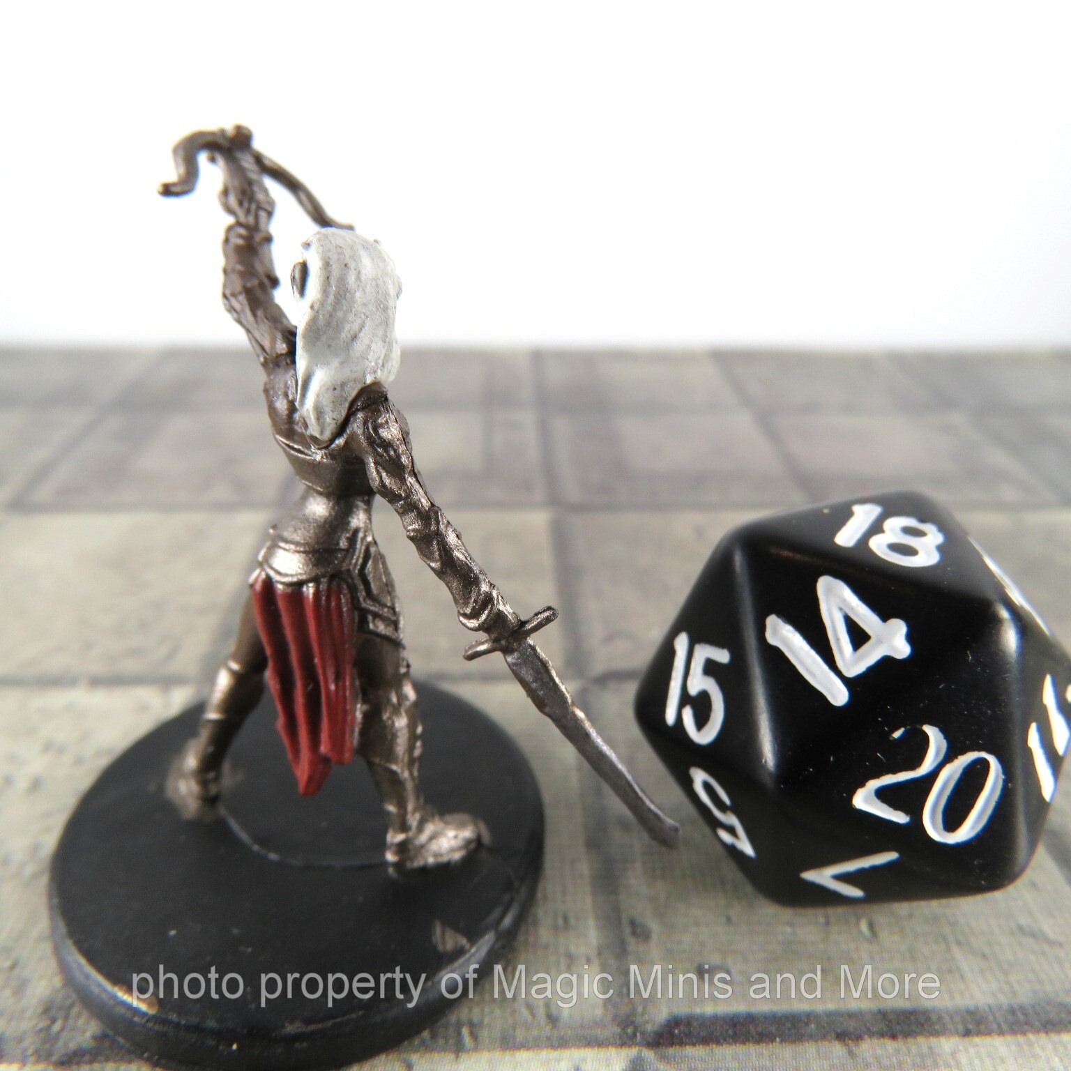 Rage of Demons ~ DROW CAPTAIN #16 Icons of the Realms D&D miniature warrior