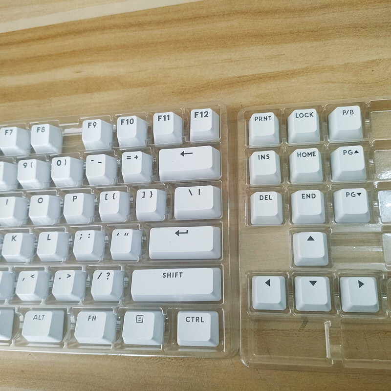 White Replacement keycap for Logitech G715 G713 Wireless Mechanical Keyboard