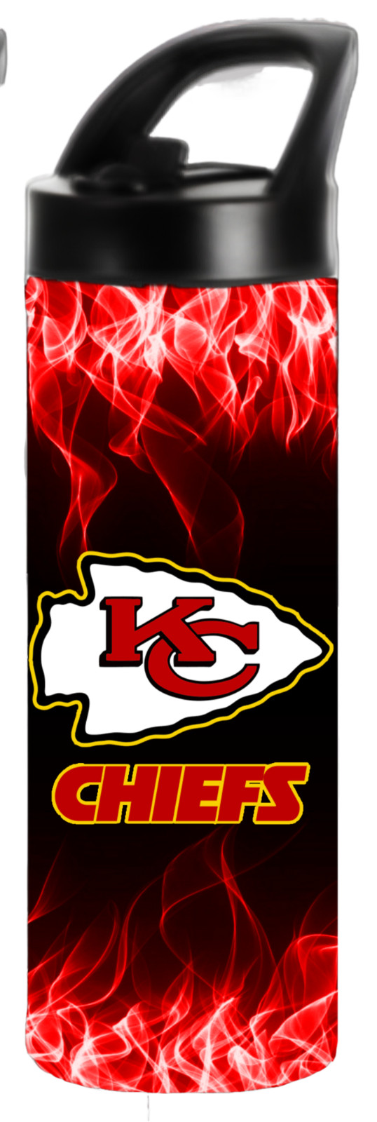 Kansas City Chiefs Inspired 20 oz Stainless Steel Insulated Water Bottle