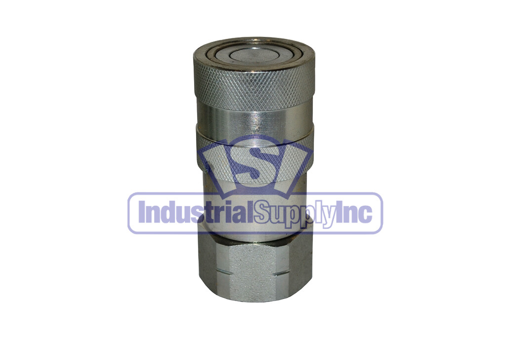 Quick Coupler | ISO 16028 Flat Face | Female 1/2" Coupler x 1/2" NPT