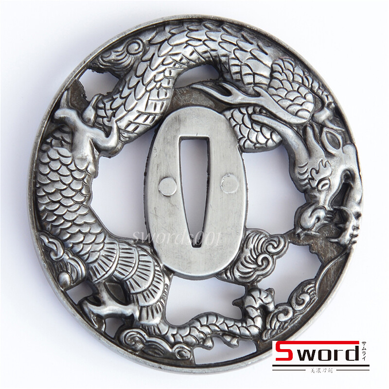 Alloy Tsuba Hand Guard For Japanese Samurai Sword Katana Wakizashi