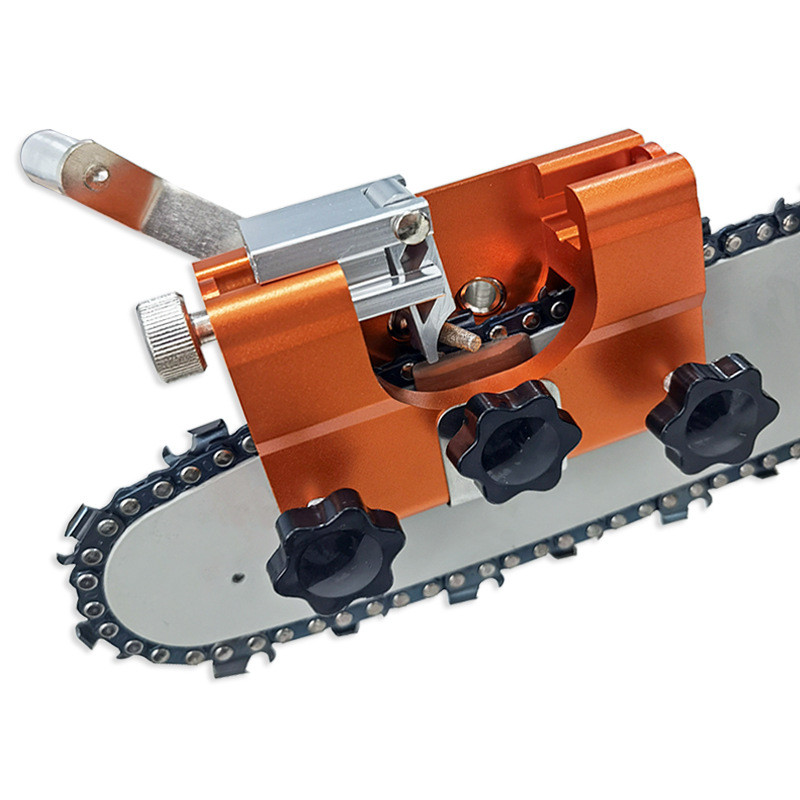 Manual chain aluminum alloy chain saw grinding stone saw chain tool