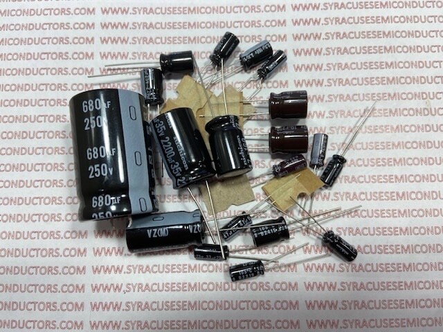 Electrohome G07-FB0 / G07-FBO Cap Kit Monitor Repair FILTER -All Nichicon