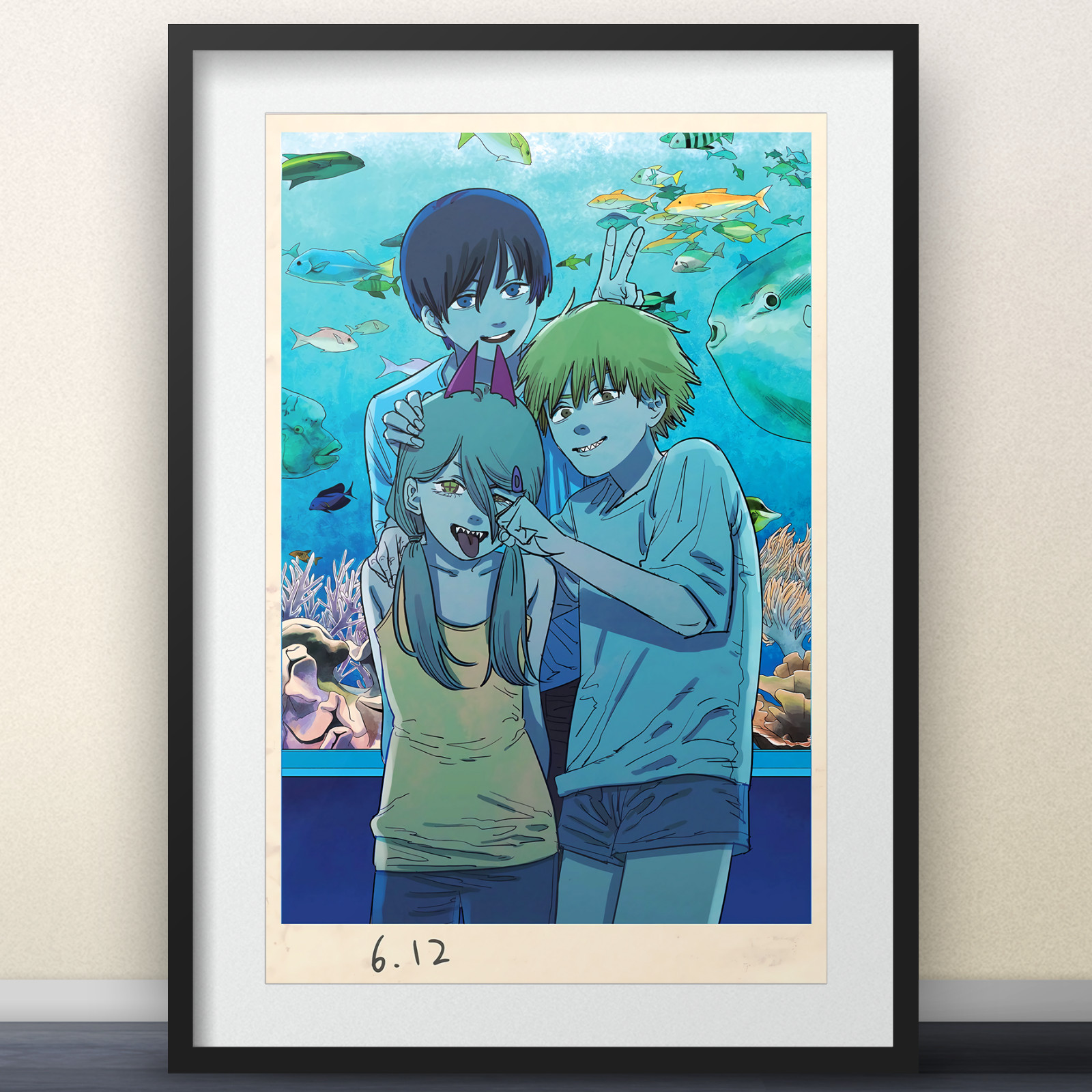 Chainsaw Man Chapter 79 Cover - 11x17 Poster - Shonen anime quanxi merch movie