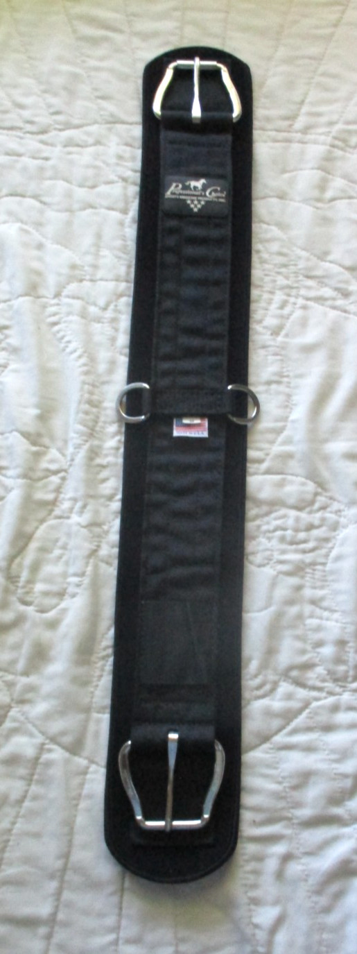 NEW 32" PROFESSIONALS CHOICE BLACK NEOPRENE WESTERN CINCH