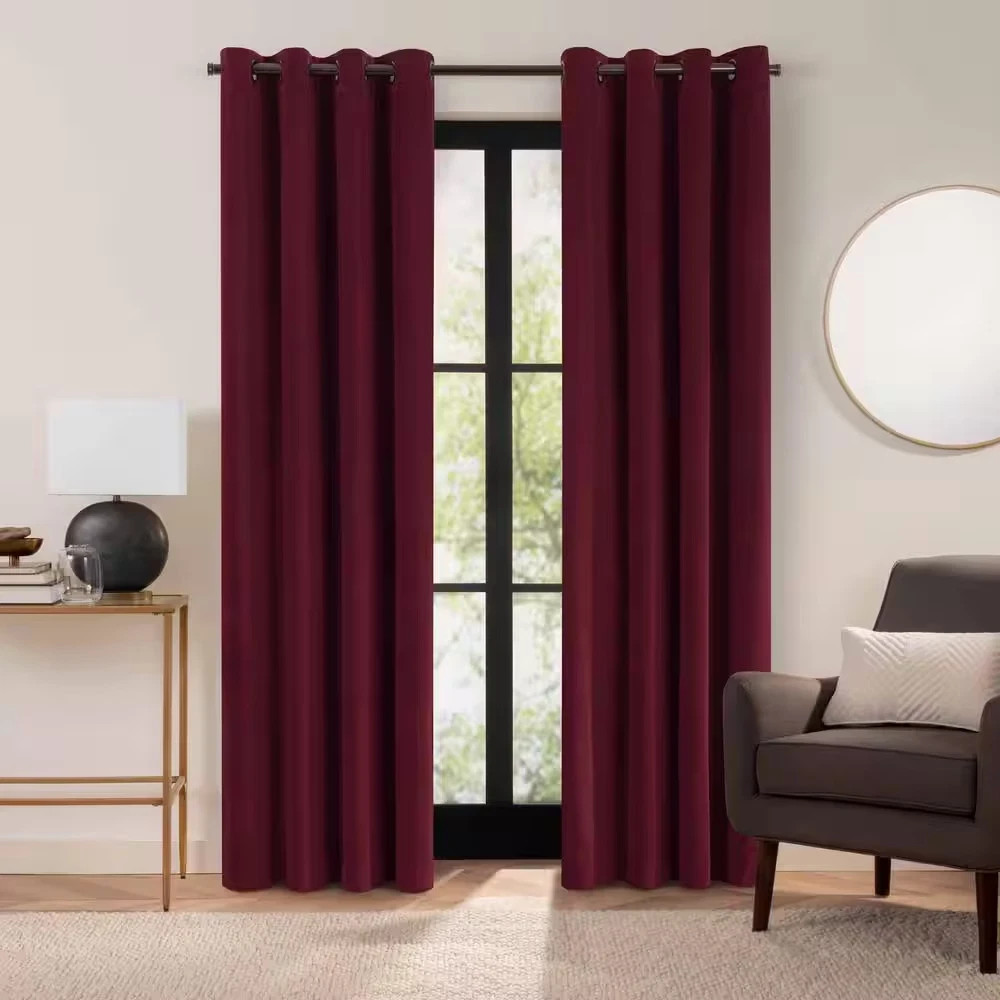 Eclipse Luxury Cotton Velvet 100% Blackout - Choose Style, Color and Sizes - New