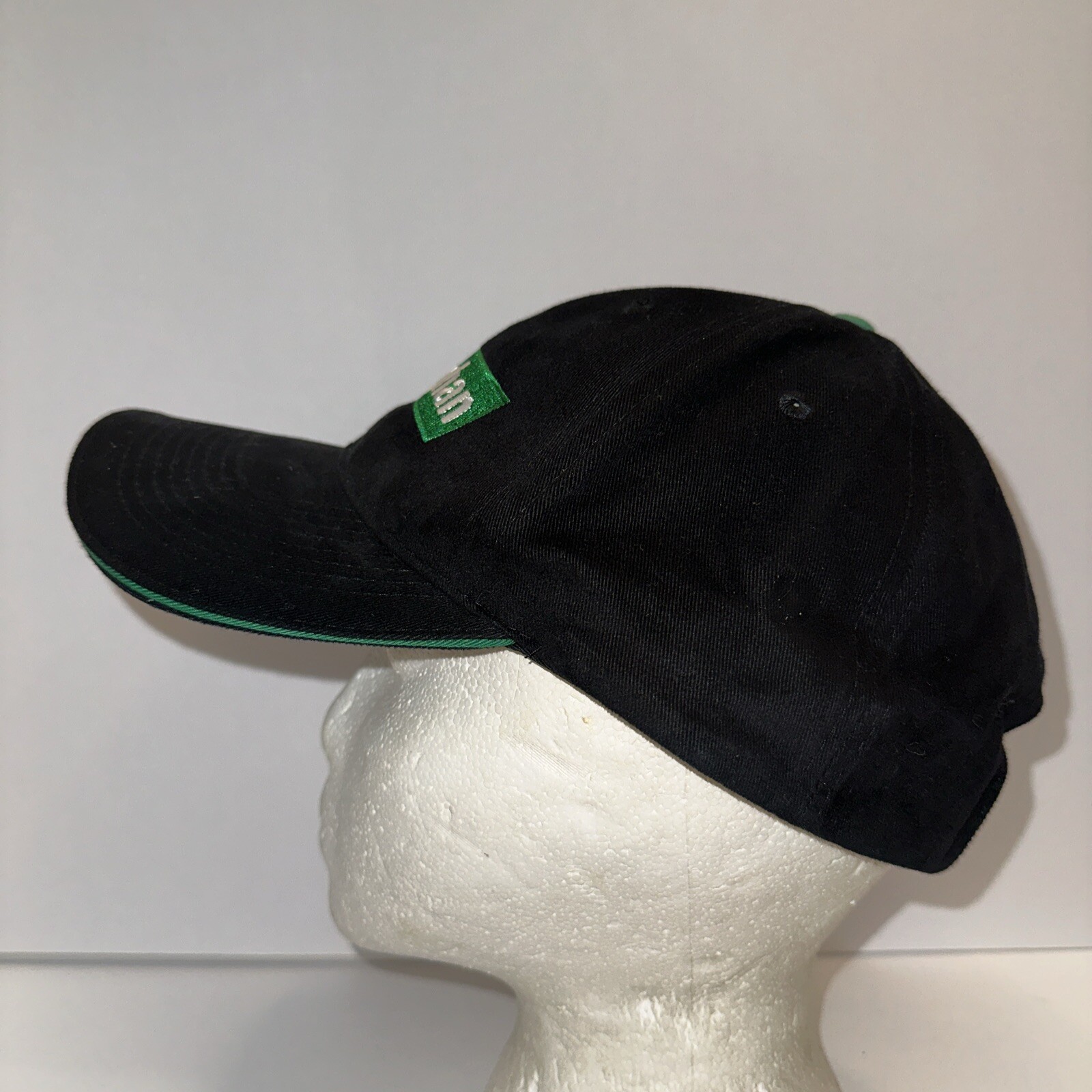Vaughan Chopper Pumps Green w white Patch on Black Hat Cap Hook Loop