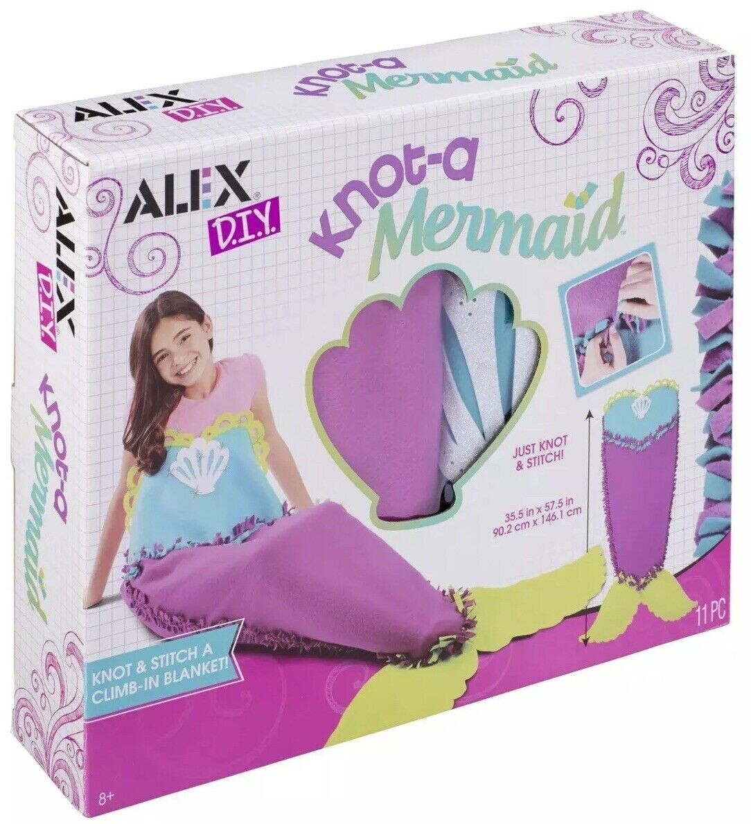 ALEX Knot-A Mermaid, Arts & Crafts, NIB