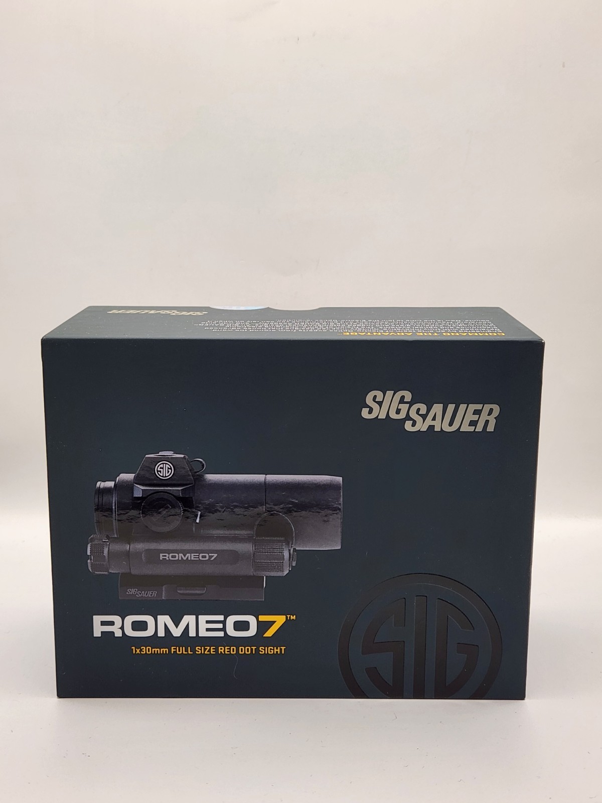 Sig Sauer ROMEO7 1x30mm Red Dot Sight w/ 3 MOA Dot Reticle - SOR71001