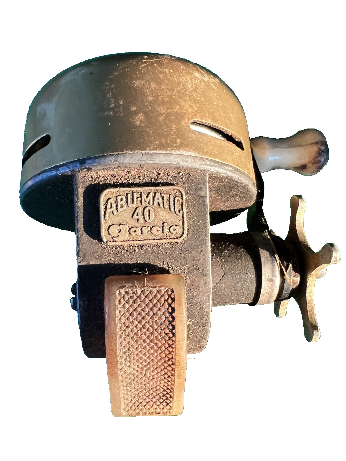 VINTAGE GARCIA ABU-MATIC 40 FISHING REEL 1950's SPINCAST