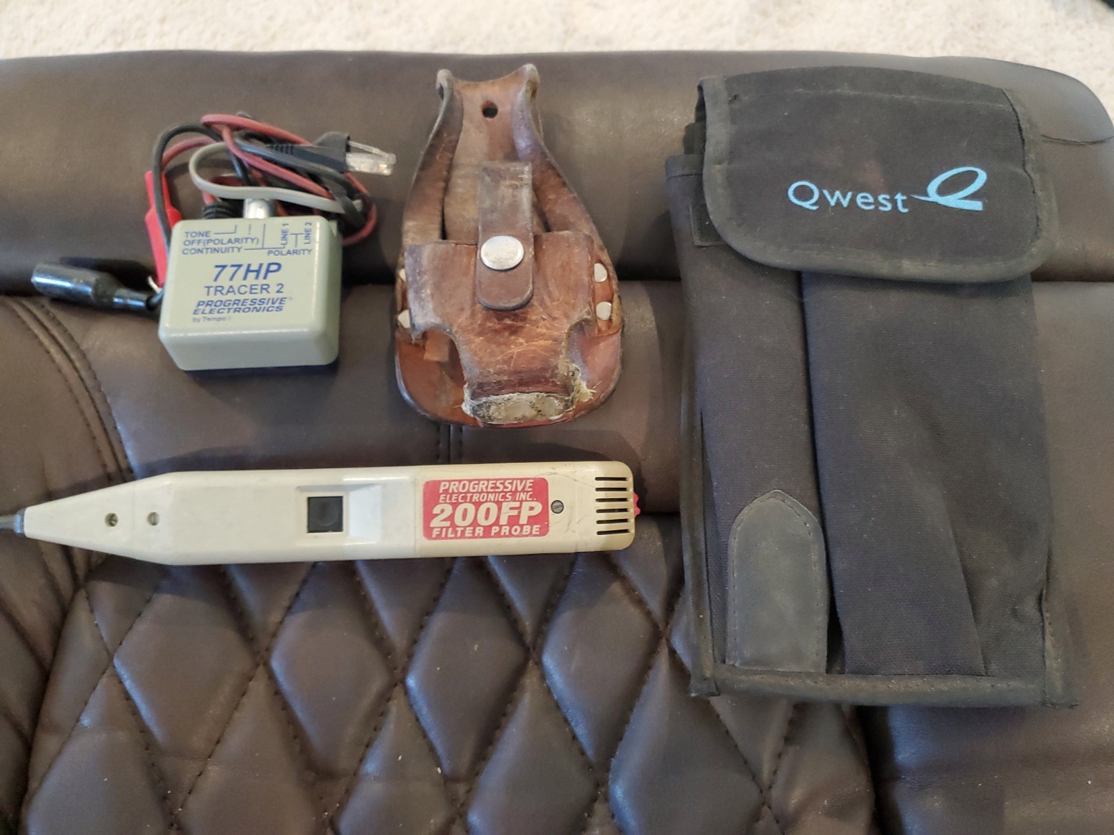 Tempo Progressive Electronics 77HP Tracer 2, 200FP Filter Probe & Leather Case+