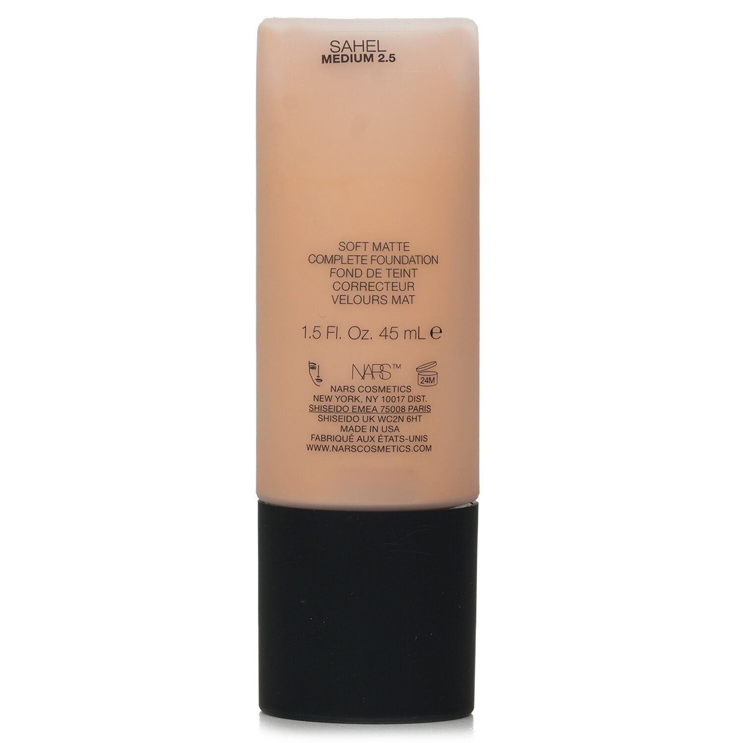 New NARS Soft Matte Complete Foundation (Medium 2.5 Sahel) 45ml/1.5oz