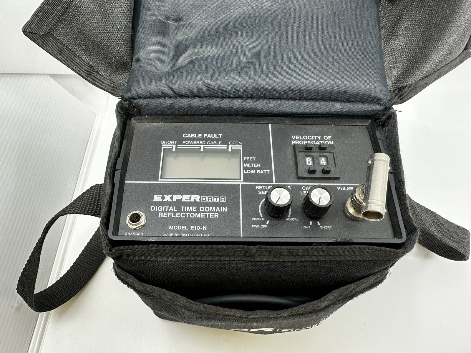 Time Domain Reflectometer Tdr. Riser Bond E10-N
