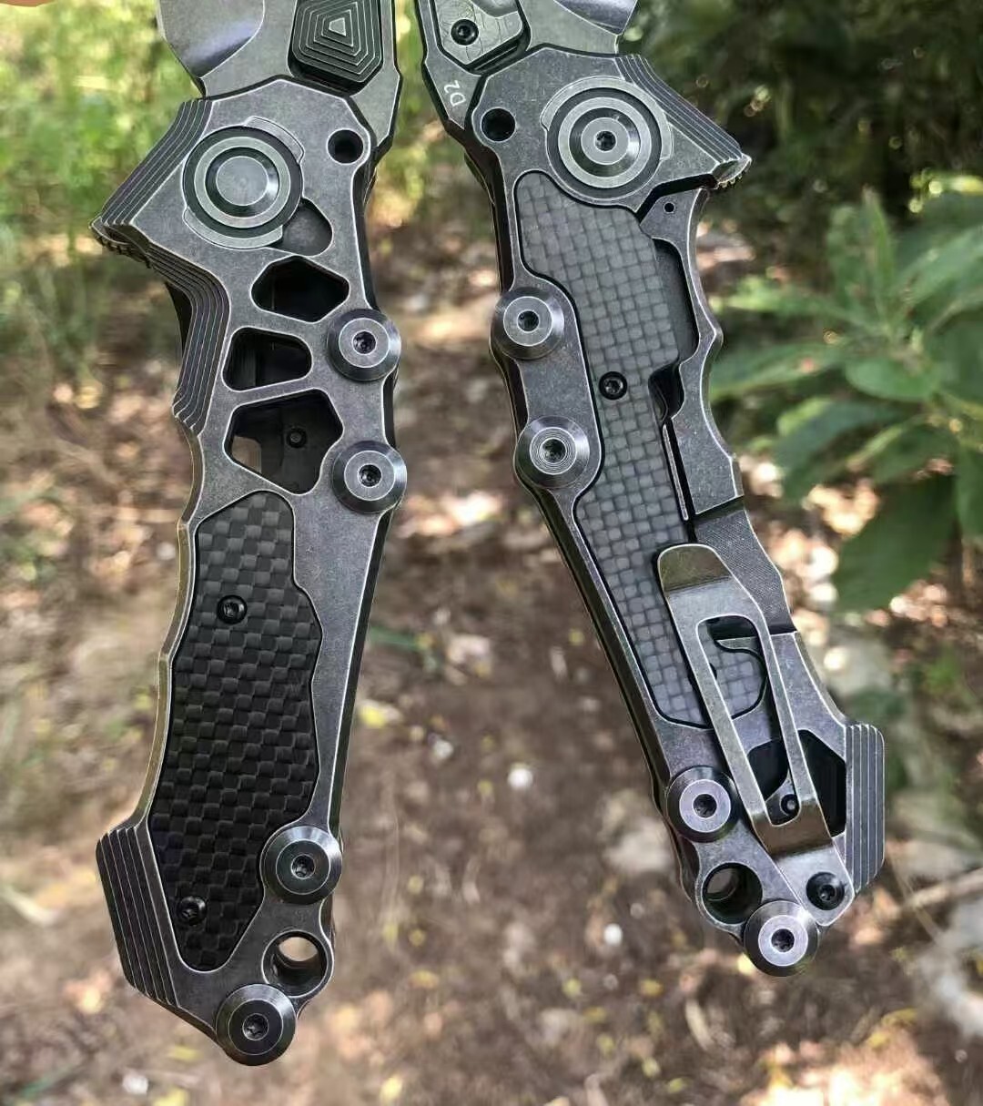 9'' New D2 Blade Steel Handle Camping Outdoor Utility Tool Folding Tools DF29