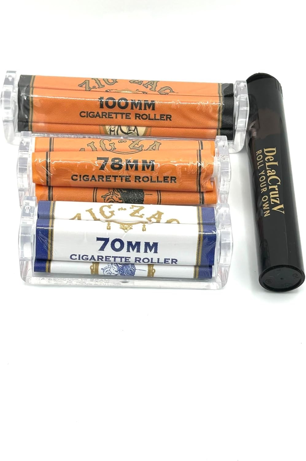 Zig Zag Rolling Machines: 3 Pack (100MM, 78MM, 70MM) - Eco-Friendly Precision