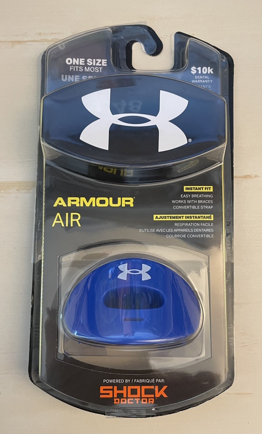 Under Armour Air Lip Guard Football Mouthguard for Youth and Adults Braces Safe