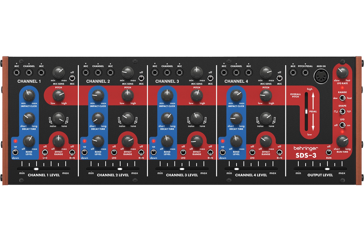 Behringer SDS-3 4-Channel Analog Drum Synthesizer
