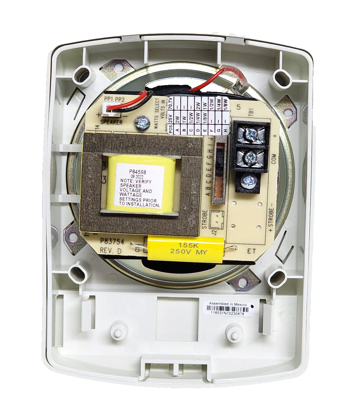 SIEMENS SLSPWW-N - Speaker Wall Mount White