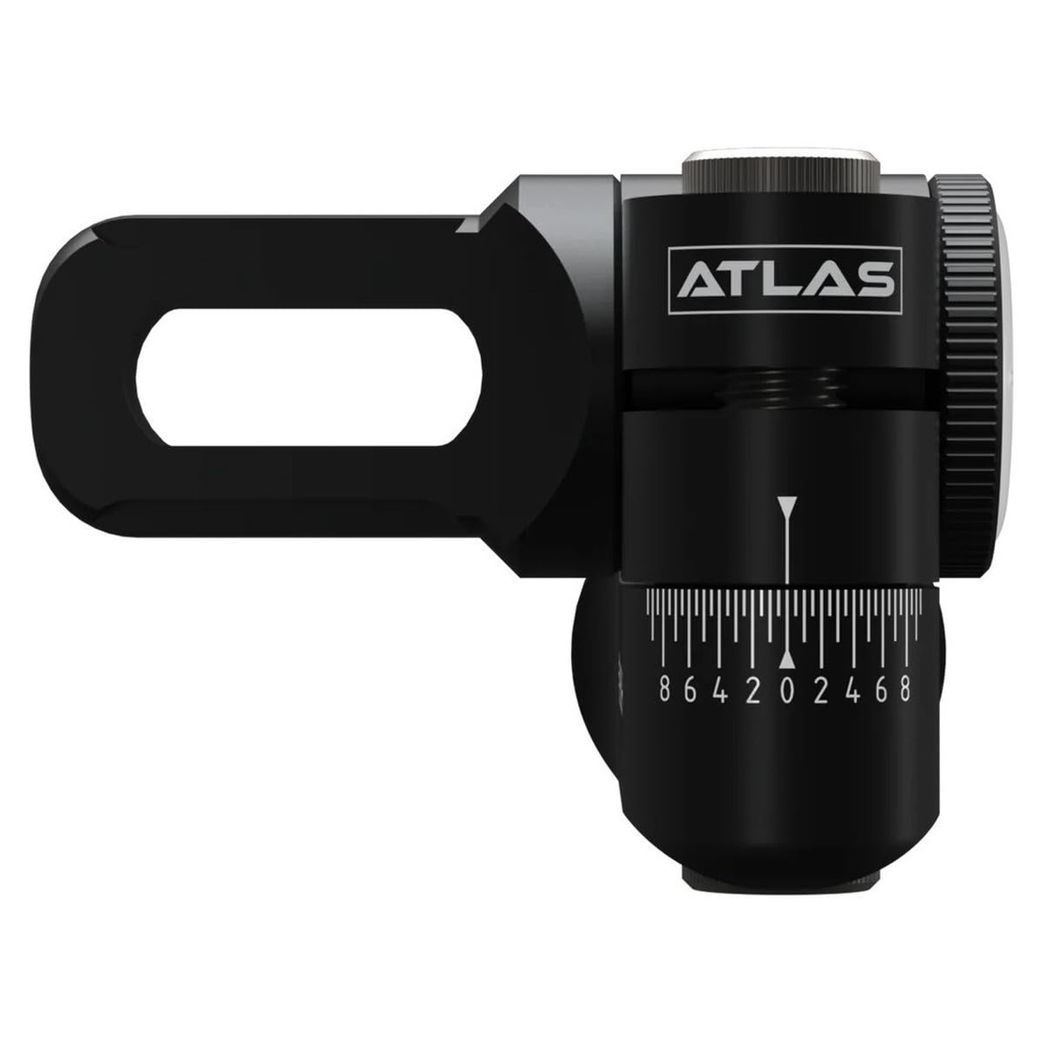 Shrewd Archery Atlas V-Bar Stabilizer Mount Matte Black Single