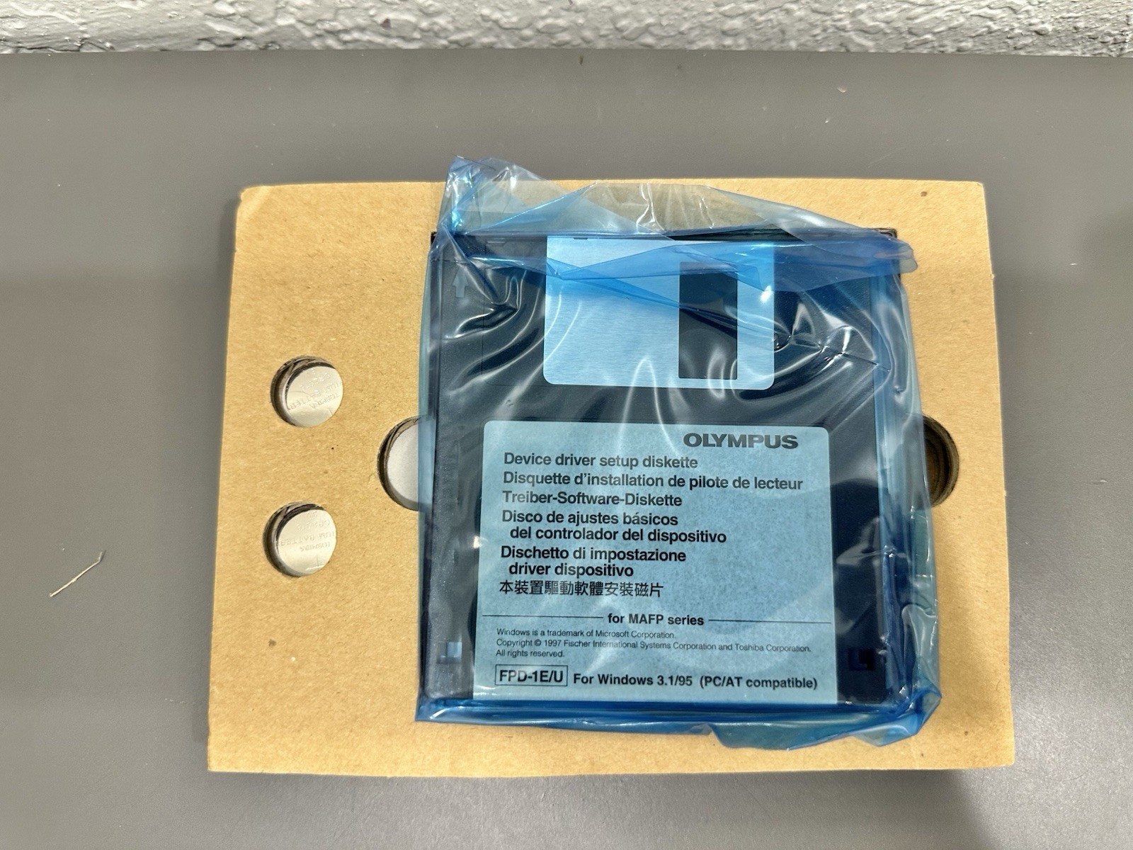 Olympus Camedia MAFP-1U Flash Path Floppy Disk Adapter SmartMedia