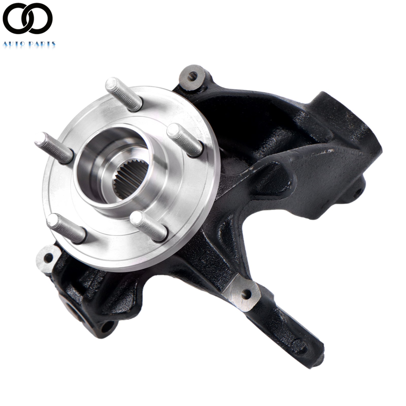 Front Steering Knuckle & Wheel Hub Bearing Assembly Driver For Ford Focus 2.0L