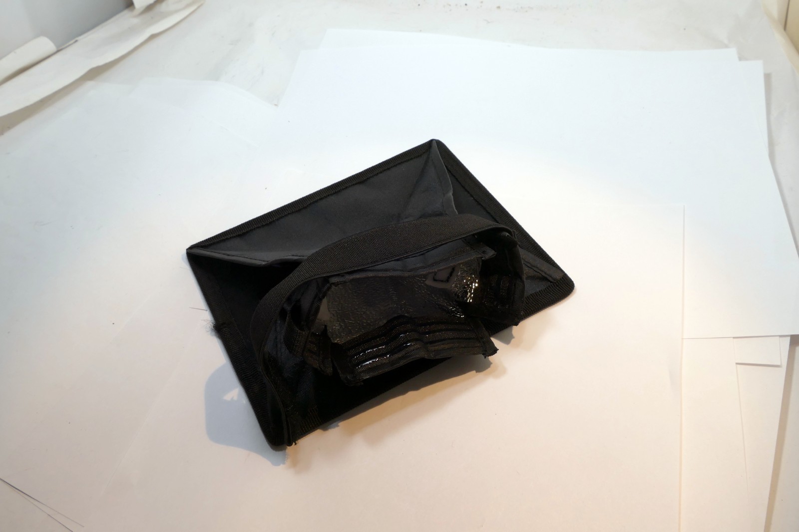5X6" SoftBox Flash diffuser soft dome w/ hook and loop tape