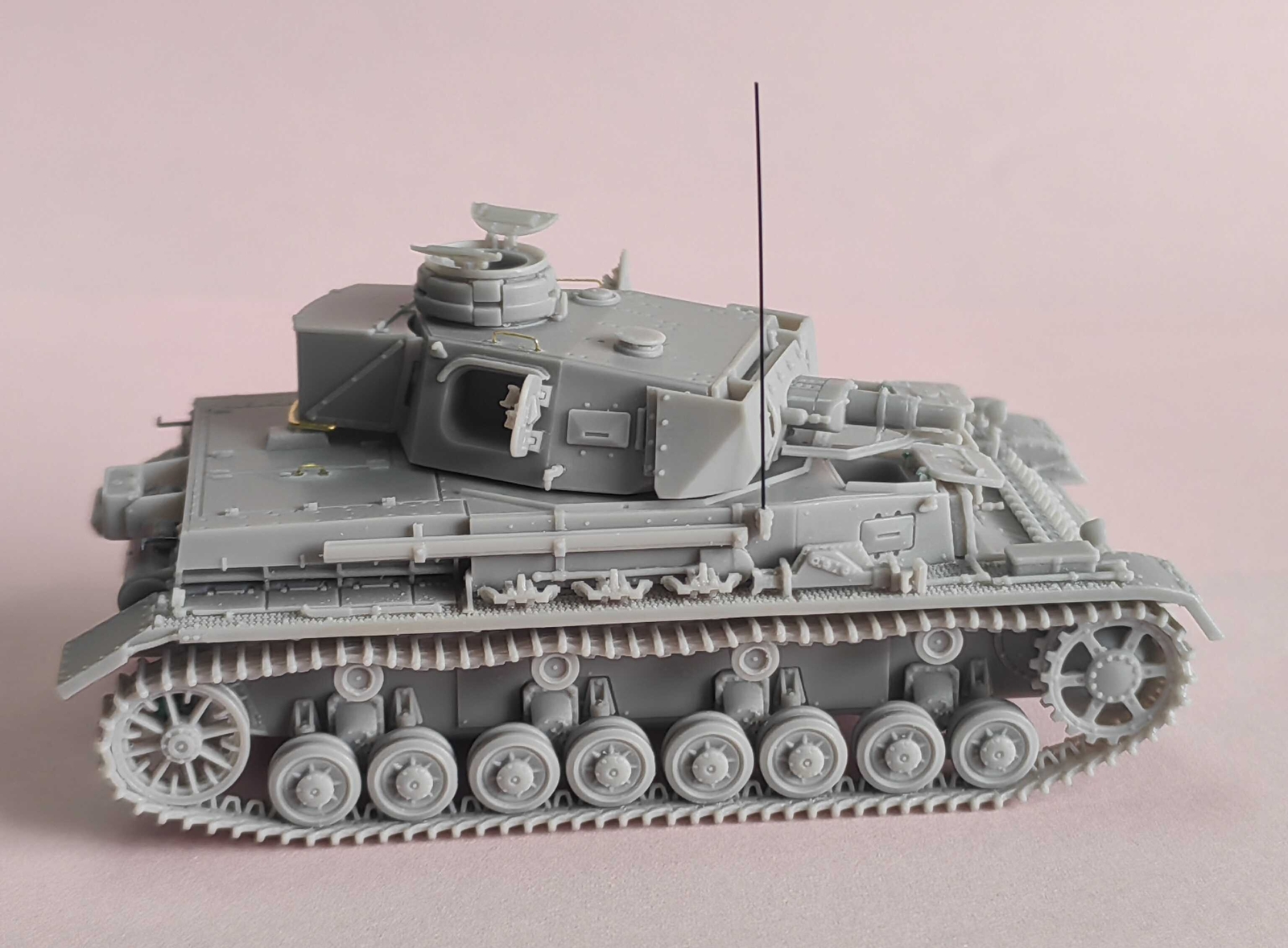 3D Printed 1/72 WWII German Panzer IV Type E Unpainted Model Kit
