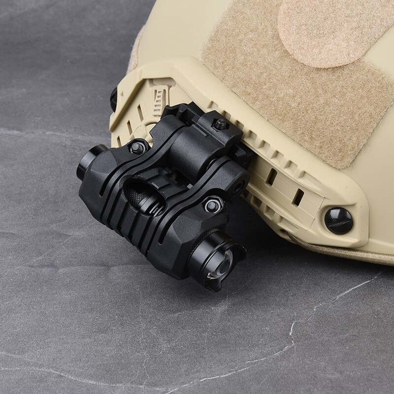 Tactical FAST Helmet Lamp Portable Headlight LED Mini Flashlight Hunting Light