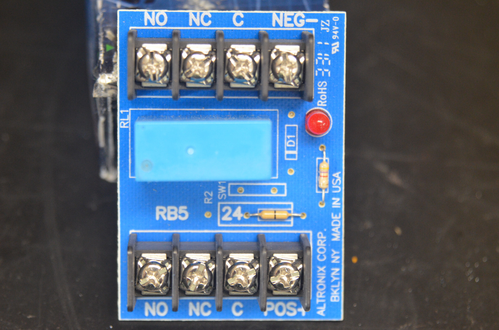 (2) Altronix RB524-Relay Module 24VDC (3-D)