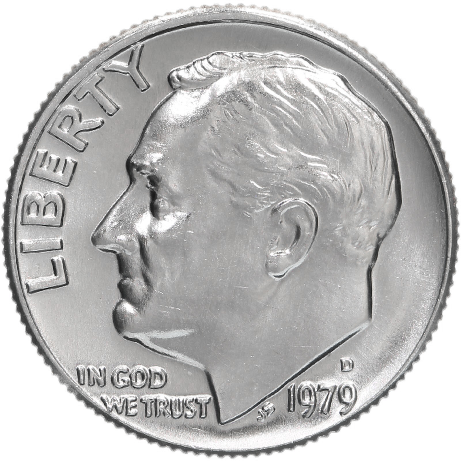 1979 D Roosevelt Dime BU US Coin