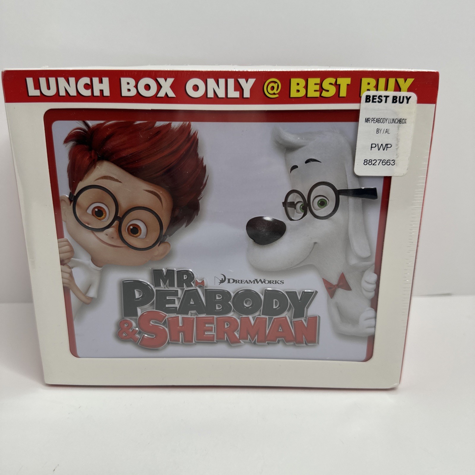 Mr. Peabody & Sherman Dreamworks Collectible Lunch Box