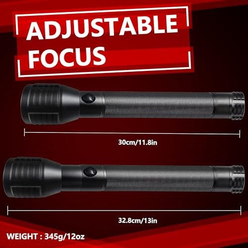 Heavy-Duty LED D Battery Flashlight () 3-D
