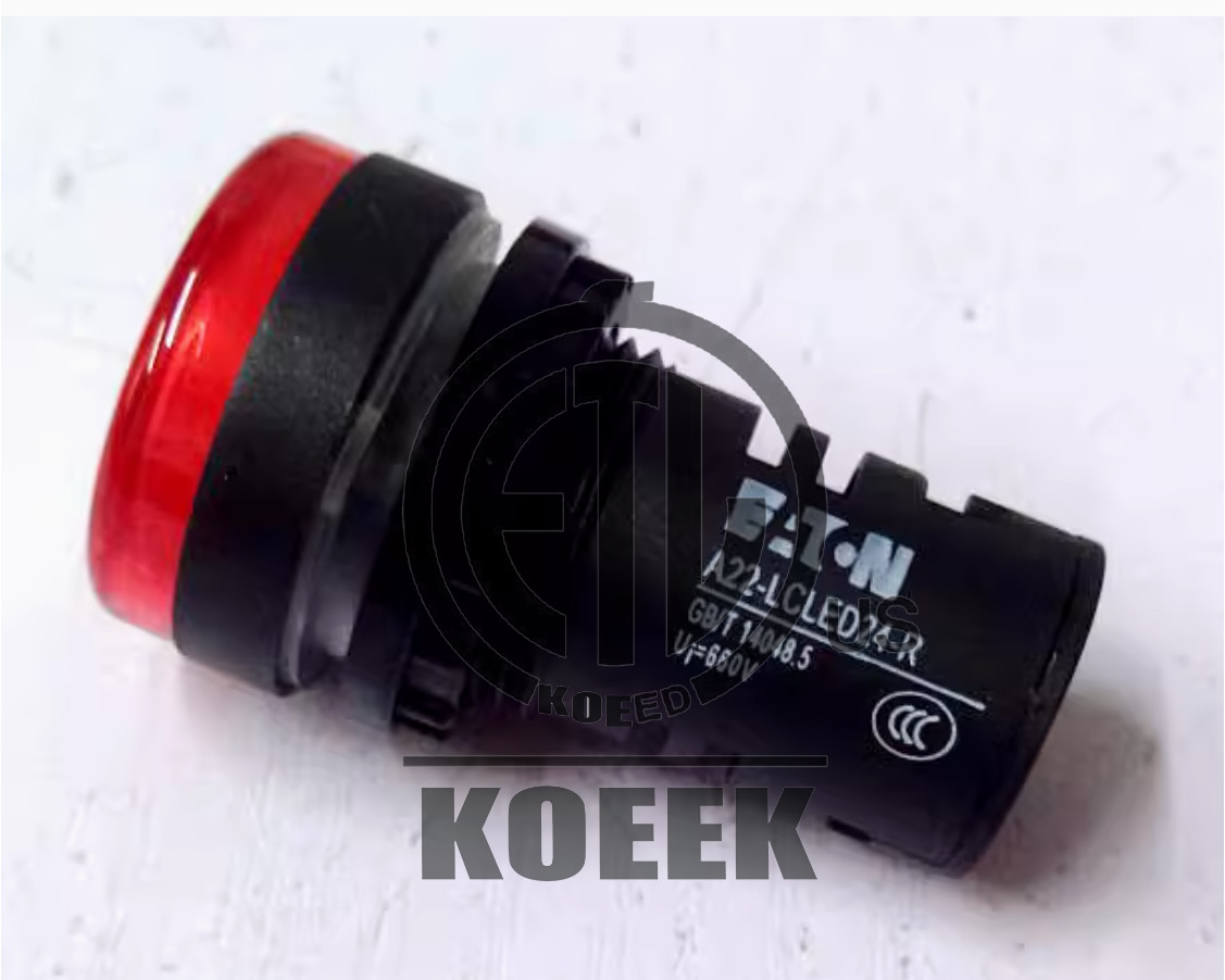 1PC NEW EATON Power indicator light A22-LCLED24-R 24V red #LL~
