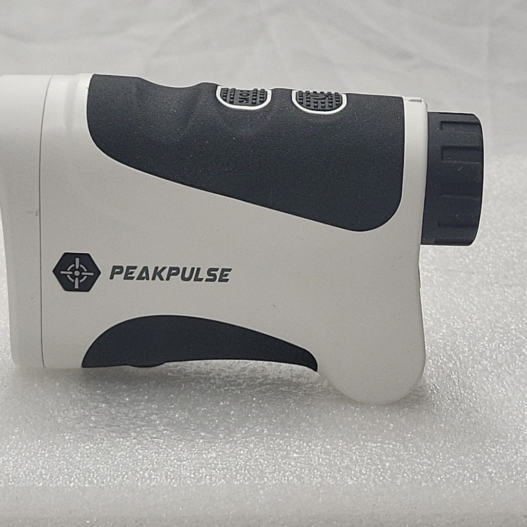 PEAKPULSE Golf Laser Rangefinder LE600AG White (missing carrying bag) open box