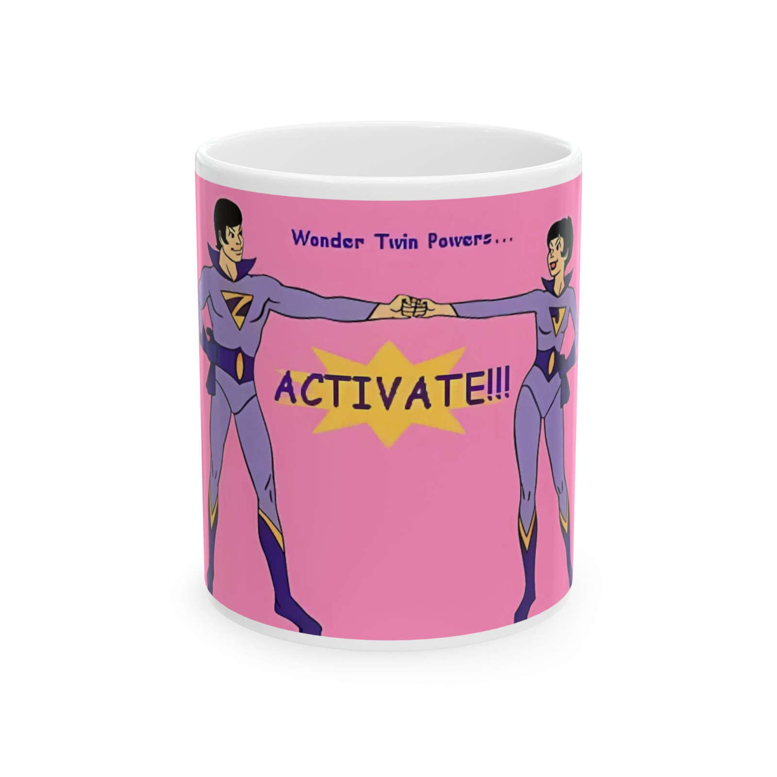 Wonder Twins Super Friends Coffee Cup Mug