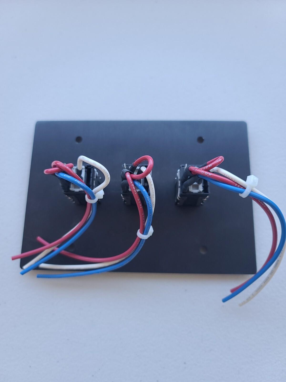 Tech West Remote Control Panel 2-vac 1-air PN: CP-2V1A