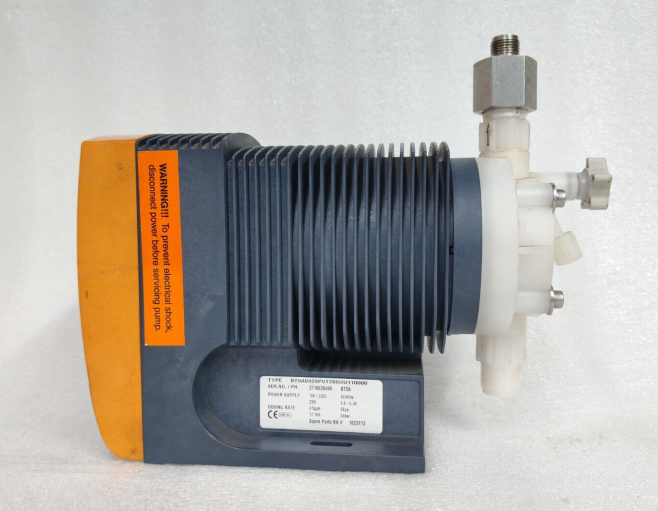 Prominent Fluid Controls Type: BT5A0420PVT260UU110000