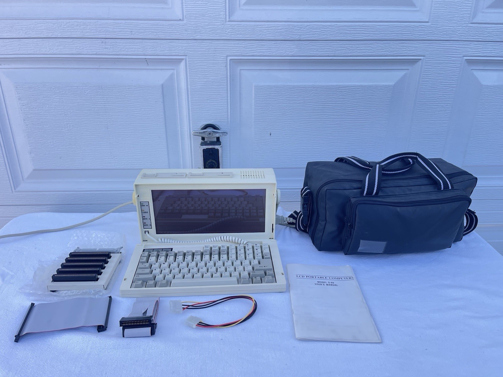 Vintage Digison G-88 Portable PC-XT Computer w/Accessories DOS Based 1980's
