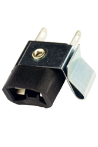 Wedge Bulb Socket W2.1x9.5d base (168, 194, 555, 906, 912 etc) V-Bracket Clip-On
