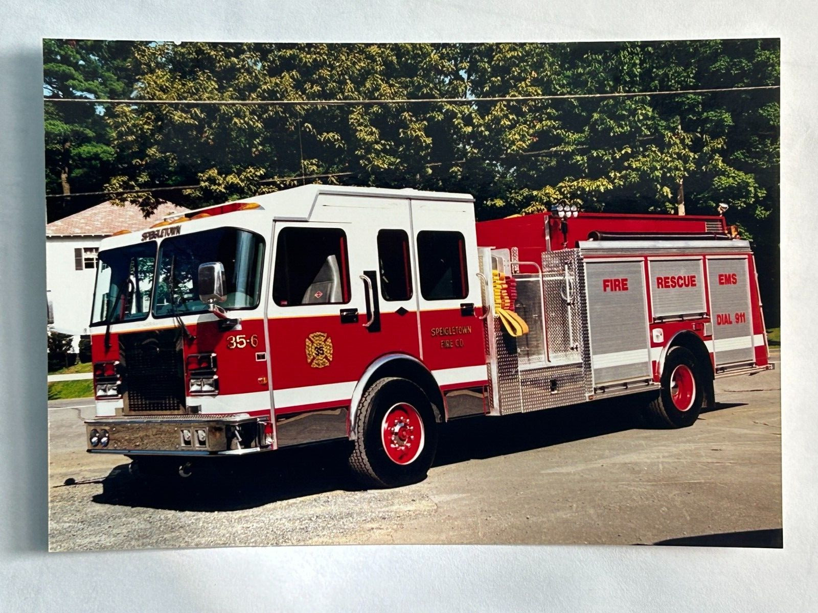 Speigeltown NY 1997 Spartan General Safety pumper Fire Apparatus Photo A50