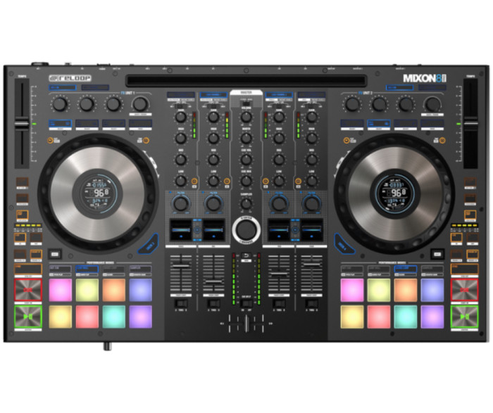Reloop Mixon 8 Pro | 4-Deck Hybrid DJ Controller