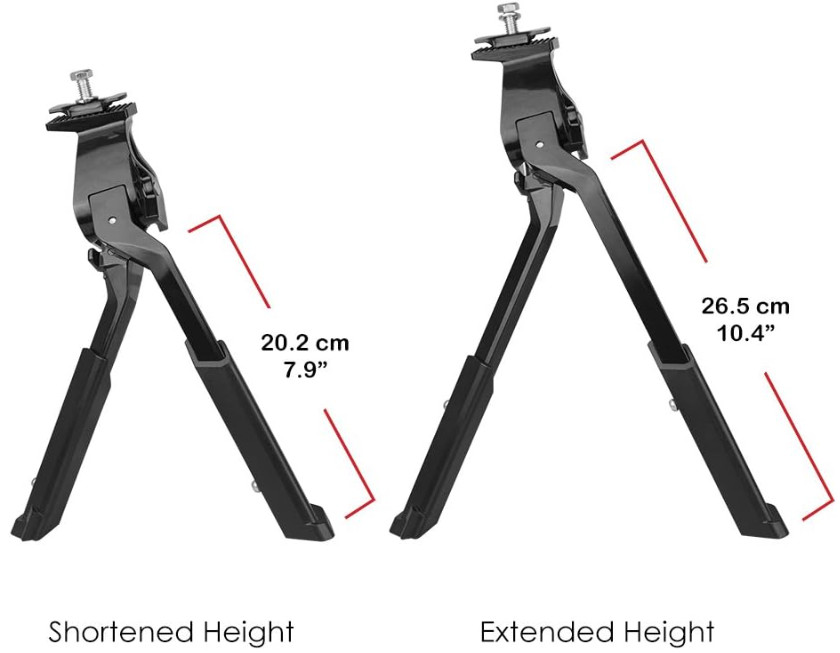 Pata de cabra resistente para bicicleta eléctrica,soporte central para bicicleta