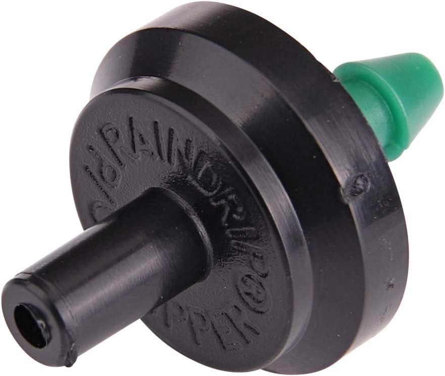 Color-Coded 2 GPH Pressure Compensating Drippers - 10-Piece Set for Gardens